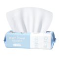 Soft natural white color facial tissue jumbo roll